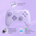 thumbnail image 3 of 8Bitdo Ultimate 2C Wireless Controller for Windows PC and Android, Gamepad with 1000Hz Polling Rate, Remappable L4/R4 Bumpers, Rumble Vibration and Turbo Function, 3 of 6
