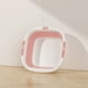 thumbnail image 1 of Lavabo Plegable | Recipiente Portátil para Fregadero, Camping y Barbacoa | Base Antideslizante | Rosa, Gris o Verde | 25,4 X 25,4 X 10 Cm, 1 of 6