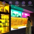 thumbnail image 3 of Skksst 2M/5M/10M Flexible LED Strip Light App Remote Control Motion Sensor Music Sync RGB Color Changing Tape Light for Bedroom Cupboard Cabinet Wardrobe, 3 of 6