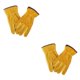 thumbnail image 4 of Eigraketly 1 par de guantes de cuero de doble capa con orificio para colgar, guantes de soldadura elásticos resistentes al calor para acampar, accesorio Type1 NO1 Eigraketly CBP224512, 4 of 5