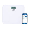 thumbnail image 1 of Báscula digital A&D Medical UC-356BLE, báscula de baño con Bluetooth, plataforma ultra ancha y pantalla grande, sincronizable con la app A&D, 249 kg (550 lb), pilas incluidas, compatible con FSA/HSA,, 1 of 5