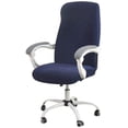 thumbnail image 1 of LAICAIW Office Chair Cover Water Resistant Navy Stretch Jacquard Computer Chair Slipcover for Armrest Chairs L, 1 of 7