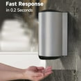 thumbnail image 5 of Automatic Hand Dryer Wall Mounted Stainless Steel High Speed Hand Dryer for Bathroom ,Easy to Use, 5 of 5