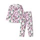 thumbnail image 1 of Balery Orchids Flowers Pijama para Hombre de Dos Piezas con Manga Larga, Conjunto de Dormir y Descanso Suave con Bolsillos-Medium, 1 of 7