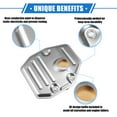 thumbnail image 3 of Unique Bargains Transmission Oil Pan Kit for Toyota Allion Premio Wish 2.0L 2006-2011 Durable Metal Silver Tone, 3 of 6