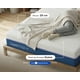 thumbnail image 5 of Colchón individual Luuna Original suave con 6 tecnologías Memory Foam Hecho en México blanco, 5 of 8