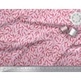 thumbnail image 2 of Soimoi Tissu Crêpe Polyester Imprimé Baies Rouges Fruits au Mètre 52 Pouces de Large, 2 of 5