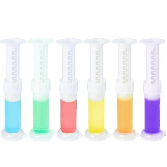 6pcs Toilet Floret Toilet Cleaning Fragrance Deodorant Toilet Gel Flower Fragrance Toilet Spirit