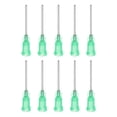 thumbnail image 1 of Unique Bargains Aiguille de Distribution à Pointe Émoussée pour Pistolet à Colle Liquide, 18G 1 Pieds, Lot de 10 (Vert), 1 of 7