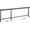 94.4"L x 5.9"W x 32.7"H, variant on 94.4'' Narrow Console Table with Outlet, Adjustable Height (24.3"-32.7"), Behind Couch Table Skinny, Long Sofa Table with Power Outlets, L-Shaped, for Living Room