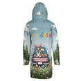 thumbnail image 2 of Happy Easter Corgi American Flag Truck Bunny Ears All Over Print 3D Hooded Duffle Toggle Coat Welsh Corgi Dog Lover Gifts Idea - 03001, 2 of 6