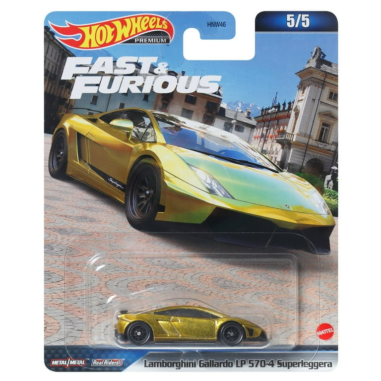 Hot Wheels 2023 Fast & Furious Premium Set, 5 Real Rider Die