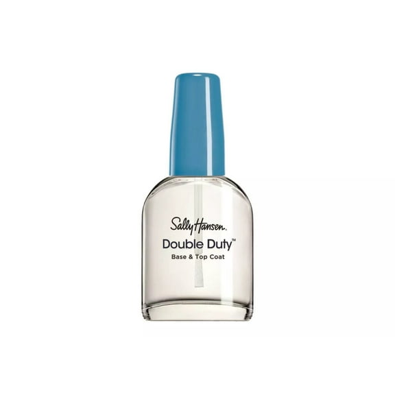 Sally Hansen Nail Treatment 45109 - Double Duty Base & Top Coat, 0.45 Oz