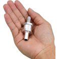 thumbnail image 3 of 4 Pcs Aluminum Alloy Diesel Check Valve, 6/8/10 / 12mm Fuel Valve with Arrow for Gasoline Diesel Car Boat Motorcycle, 3 of 5