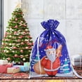thumbnail image 4 of facefd Christmas Candy Bag Drawstring Cookie Snacks Wrapping Packing Pouch Xmas Printed Party Gift L, 4 of 8
