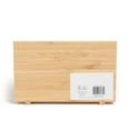 thumbnail image 3 of U Brands Zen Letter Sorter, 7.5" x 4.7" x 4.8", Bamboo, Brown, Desktop Organizer, 3 of 9