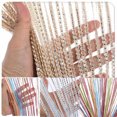thumbnail image 7 of Hanging Beaded Curtains String Curtain Panels Door Fly Screen Room Divider Net-Colorful 2PC, 7 of 7