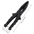 thumbnail image 3 of EeaseCA 1Pc Plastic Fishing Pliers Light Fishing Clamp Fish Controller Fishing Tool, 3 of 7