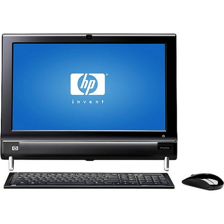 HP Black 20" TouchSmart 300-1223 All-In-One Desktop PC with AMD Athlon II X2 240e Processor & Windows 7 Home Premium