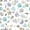 Seashell 08, variant on Manfei Watercolor Seashell Starfish Coral Twin Comforter Sets for Kids Boys and Girls, Coastal Sealife Bedding Set, Polka Dots Reversible 2pcs, 1 Comforter and 1 Pillowcase