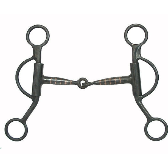 AJ Tack Short Shank Smooth Snaffle Bit