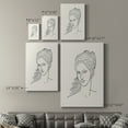 thumbnail image 4 of Greek Busts II Premium Gallery Wrapped Canvas - Ready to Hang, 4 of 9