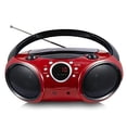 thumbnail image 2 of Singing WOOD 030B Reproductor de CD portátil Boombox con Bluetooth par, 2 of 2