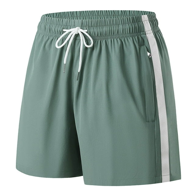 Xdzjlr Mens Shorts Casual Relaxed Fit,Summer Ribbon Patchwork Skin-Friendly Men's Athletic Shorts