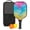 Black-4, variant on Pickleball Paddles Set Of 1, Fiberglass Surface, Sweet Candy Print, 1 Paddle, 2 Balls & Bag
