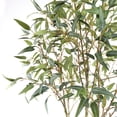 thumbnail image 3 of 7' Artificial Willow Eucalyptus Tree with Artisan Planter, 3 of 5