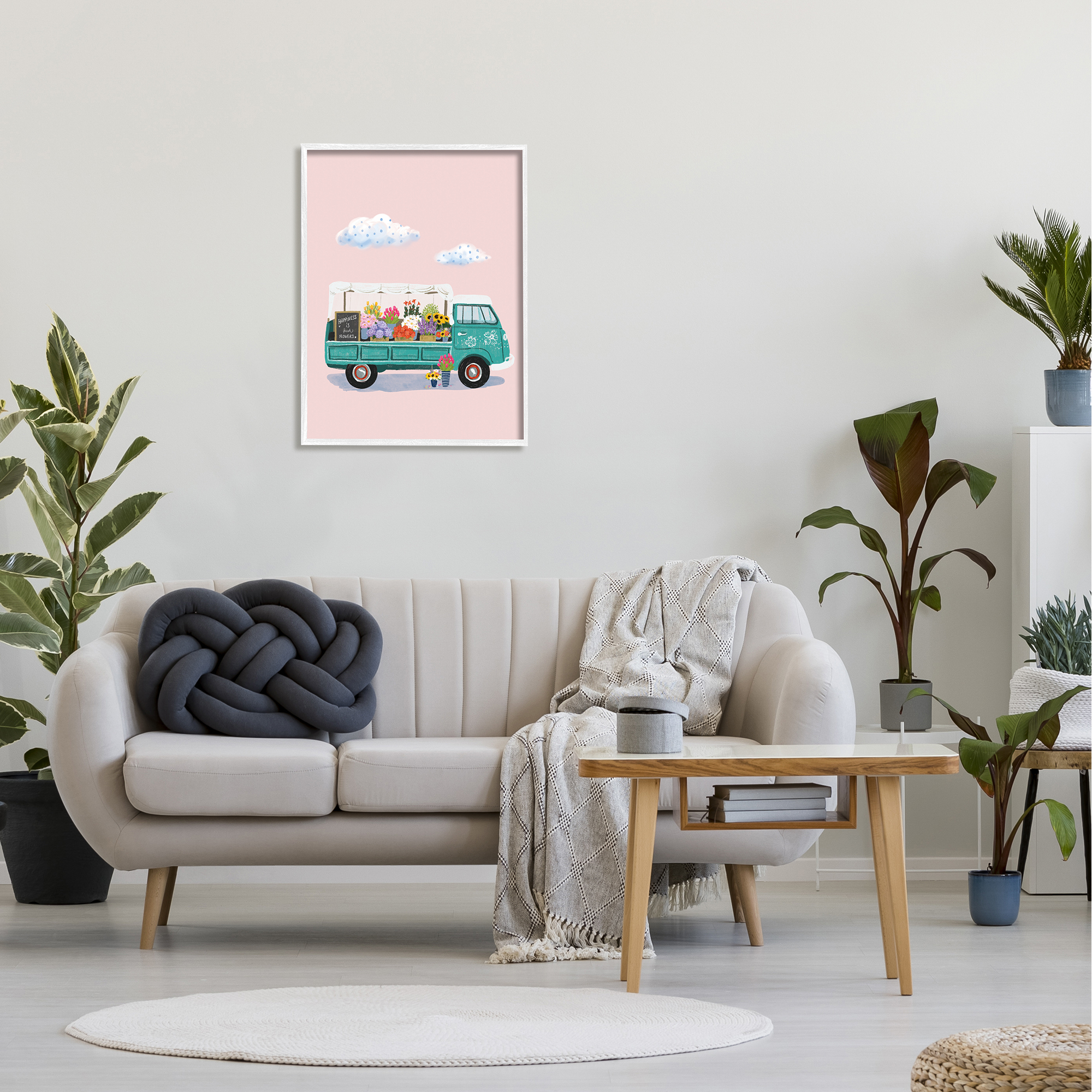 Stupell Industries Truck Faire Sale Spring Flower Variety Blossoms,24 x 30, Design by Ilaria Benedetti