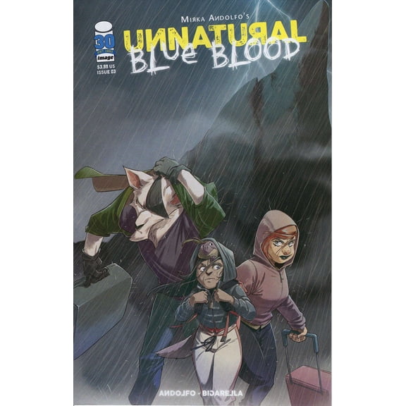 Unnatural: Blue Blood #3B VF ; Image Comic Book