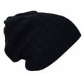 thumbnail image 1 of Peach Couture Super Thick Boho Knit Extra Slouchy Oversize Beanie Cap Hat, 1 of 1