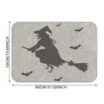 thumbnail image 3 of Halloween Door Mat Wear Non Slip Foot Mat Home Crystal Velvet Holiday Decoration Mat, 3 of 9