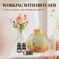 thumbnail image 5 of Aeshory Floral Essential Oils Set - Scented Oil for Diffusers, Massage, Candle Making, 6 x10 ml, 5 of 7