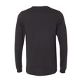 thumbnail image 3 of Unisex Jersey Long-Sleeve T-Shirt BLACK HEATHER S, 3 of 3