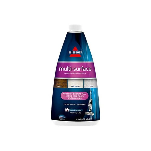 BISSELL MultiSurface Floor Cleaning Formula - Cleaner - liquid - bottle - 32 fl.oz - spring breeze - machine ready