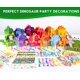 thumbnail image 2 of Set de recuerdos de fiesta con dinosaurios PLOUGVI, 320 unidades, para cumpleaños de niños, 2 of 8