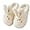 White, variant on Women's Slippers Cute Rabbit Warm Plush Slippers Comfortable Indoor Anti slip Home Thick Sole Winter Soft Cotton Slippers