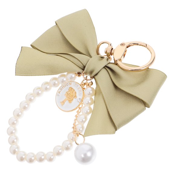 FRCOLOR  Purse Accessories for Women Charm Keychain Jewelry Keychains Ladies Light Green