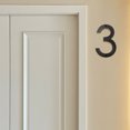 thumbnail image 4 of Dvruxg Modern Floating House Numbers for Outside, Large Black Shadow Home Number with Nails Kit & Template, Easy to Be Mounted for Exterior House Address, Garage Gate, Street, Farmhouse, 4 of 5