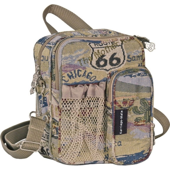 Route 66Tapestry Utility Bag - T679#66
