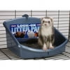 Marshall Pet Products Small Animal High Back Lock On Litter Pan