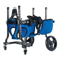 Adjustable Wheelchair for Disabled Cats and Dogs Lightweight Mobility Support Cart for Senior with Injuries or Paralysis