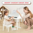 thumbnail image 4 of Costway 30 Key Classical Kids Piano Wooden Musical Instrument Toy w/ Stand & Stool White, 4 of 10