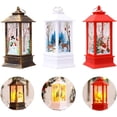 thumbnail image 2 of LINLIN 3PCS Vintage Christmas Decorations Lights Xmas Candles with LED Tea Light Fireless Candles Lamp for Christmas Holiday Decor, 2 of 7