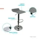 thumbnail image 4 of Set de 2 Silla alta para comedor gris 6.49 pulg X Pross SAPC01BK, 4 of 7