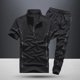 thumbnail image 4 of Camiseta lisa para hombre, ropa para hombre, sin logotipo, pantalones de chándal, conjuntos deportivos, sudadera, chándal de lujo, elegante, 5xl, XL, 4 of 5