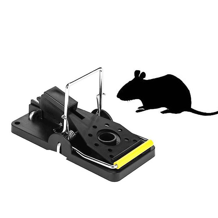 TOIUOT Mouse Traps Indoor for Home,Quick Sensitive Effective Mouse Trap,  Powerful Rat Traps Indoor with Teeth-Like Design Bait Cup, Reusable  Sanitary
