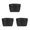 thumbnail image 4 of Destyer Insert Handbag With Zip Closure And Key Chain Ring On Go High Capacity Expandable Liner Bag Black &  Short 31*14*21cm 3Set, 4 of 6
